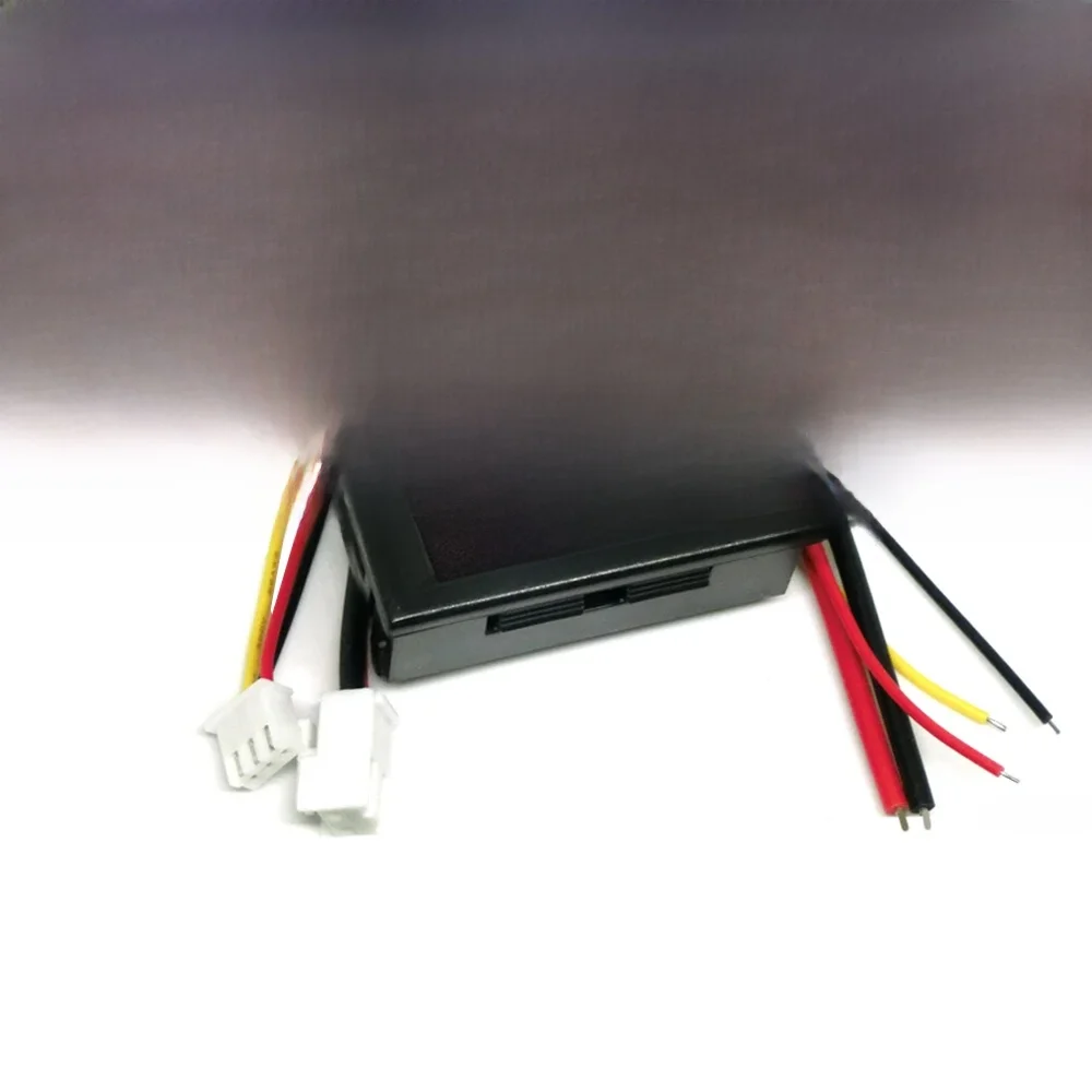 Mini woltomierz cyfrowy Amperomierz DC 100V 10A Panel Amp Volt Miernik napięcia Tester Detektor 0.56" Podwójny wyświetlacz LED Auto Car — zdjęcie 2