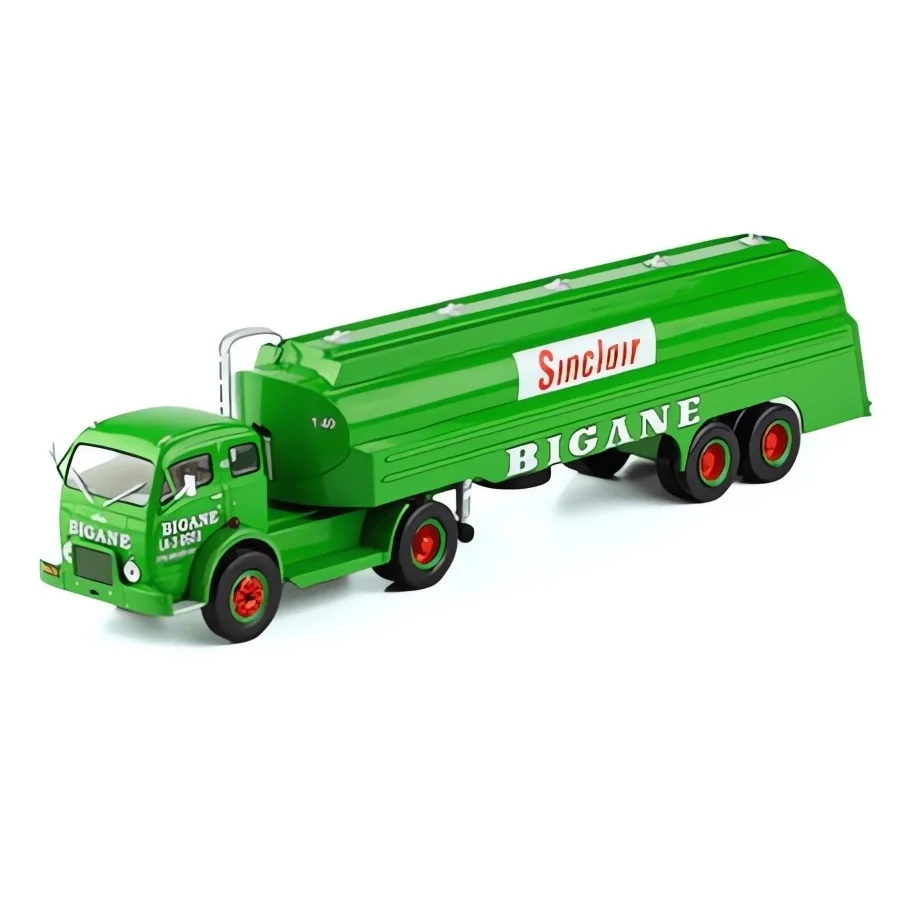 Altaya 1956 American Tanker Truck 1:43 Scale Miniature Diecast Collectible Giant American Trucks Collection Unfascicle American Roads New Original Packaging