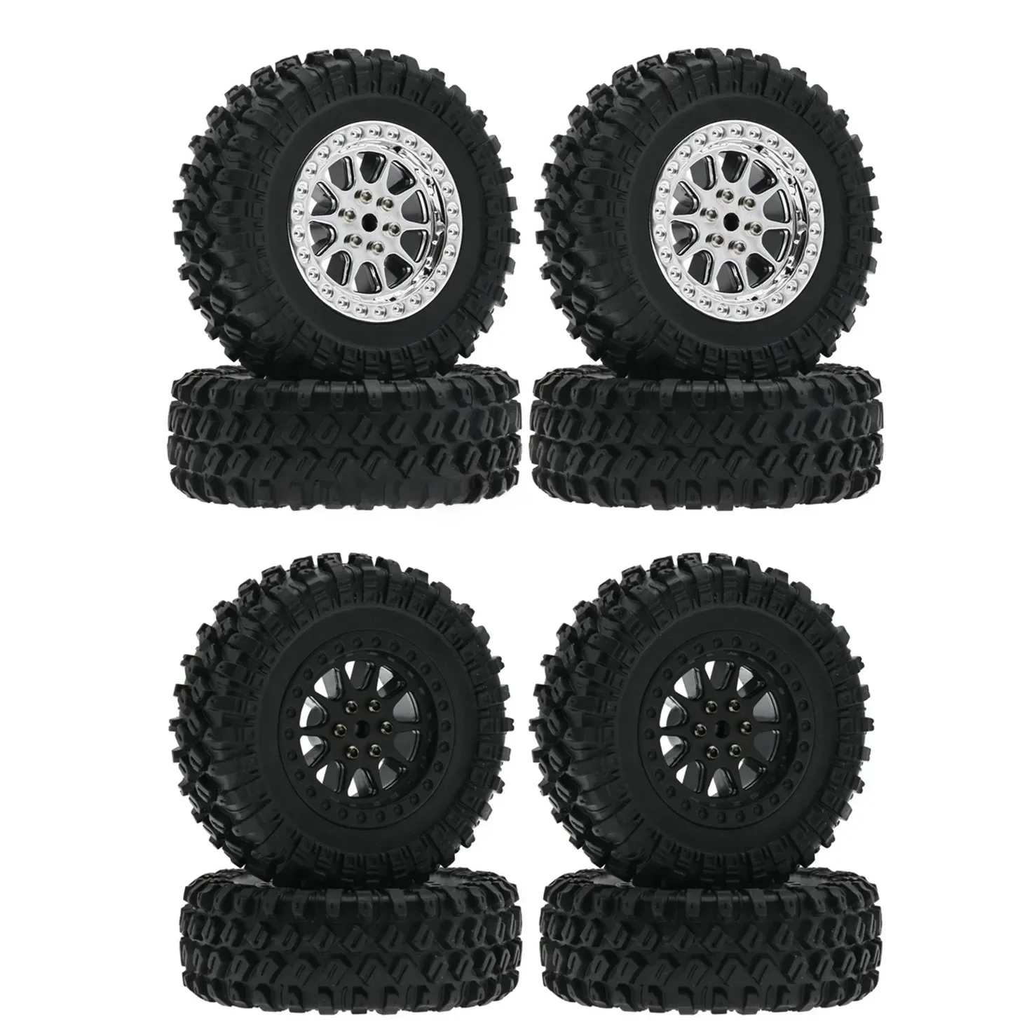 Pour MN D90 MN98 MN99S MN82 WPL C14 C24 C34 B14 B24 70mm pince de pneu roue RC voiture mise à niveau pièces accessoires