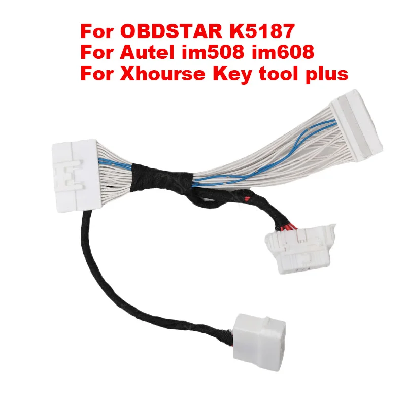 For Nissan 40 BCM Cable 4A Smart Key Cable for Sylphy B18 Xtrail T33 Mitsubishi for OBDSTAR K518 Autel IM508 IM608 Key Tool Plus