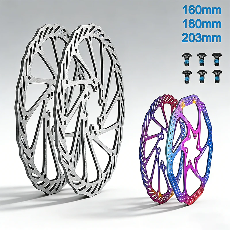 

Bicycle Brake Rotor 160/180/203mm Floating Brake Disk G3/HS1 Heat Dissipation bike Hydraulic Disc Brake Rotor MTB/Road Bike part