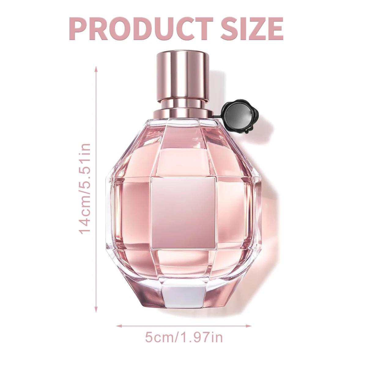 Parfum pour femme Viktor&Rolff 3,4 oz 100 ml, le parfum est frais et durable, adapté aux dates, aux fêtes, à usage quotidien, aux cadeaux