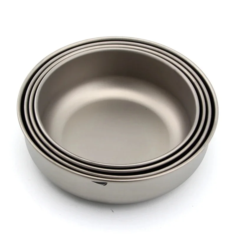 Keith Sets Titanium Bowls Outdoor Camping Picnic Tableware Ultralekka przenośna miska kempingowa 600ml 700ml 800ml 900ml Ti5376 — zdjęcie 2