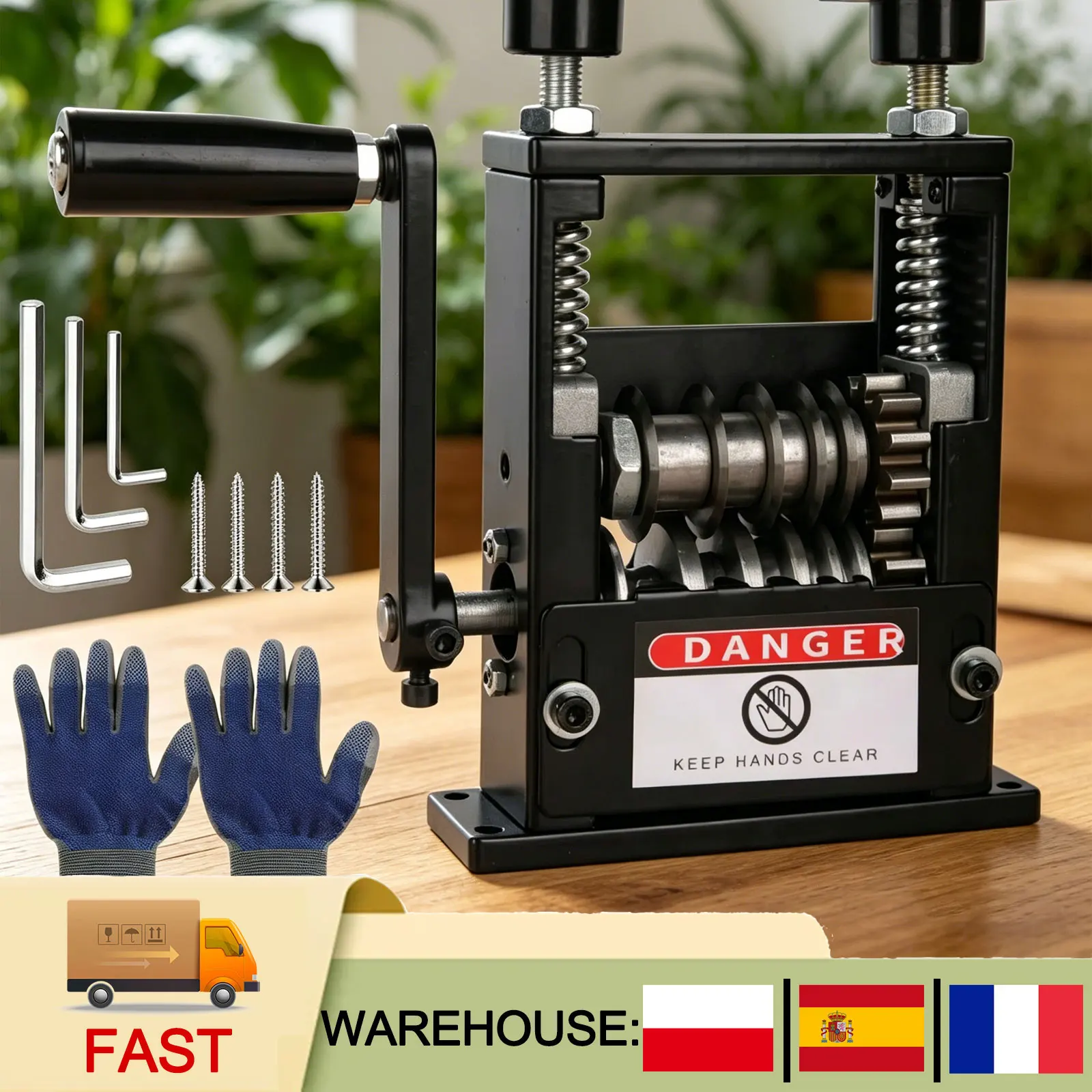 Machine à dénuder les fils manuelle et électrique avec 6 canaux et 5 lames, dénudeur de câbles en cuivre réglable pour le recyclage des fils usagés et domestiques