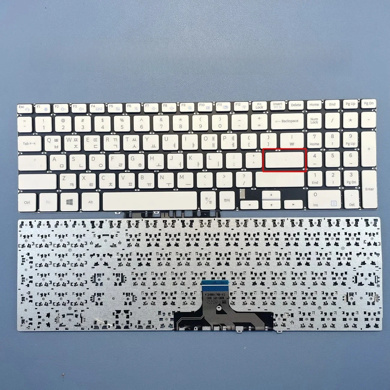 Koreańska klawiatura amerykańska do SAMSUNG NP 500R5H 500R5L 550R5L 500R5M 630X5J 630Z5J 500R5K seria KR i układ amerykański — zdjęcie 2