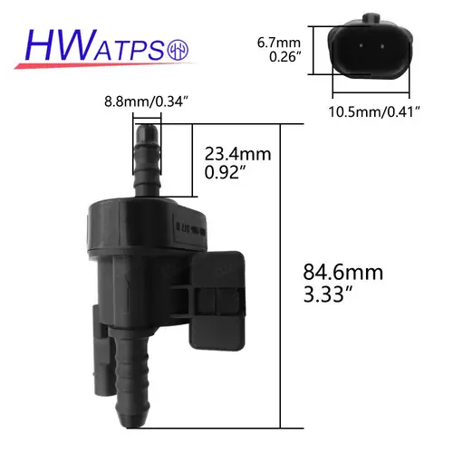Imagen 2 del producto Válvula de purga de Vapor de respiración, tanque de combustible para Audi A3, A4L, A6L, A5, A7, Q3, Q5, R8, TT, VW, Golf, Tiguan, Passat, CC, B6, 06H906517AB, 06H906517G
