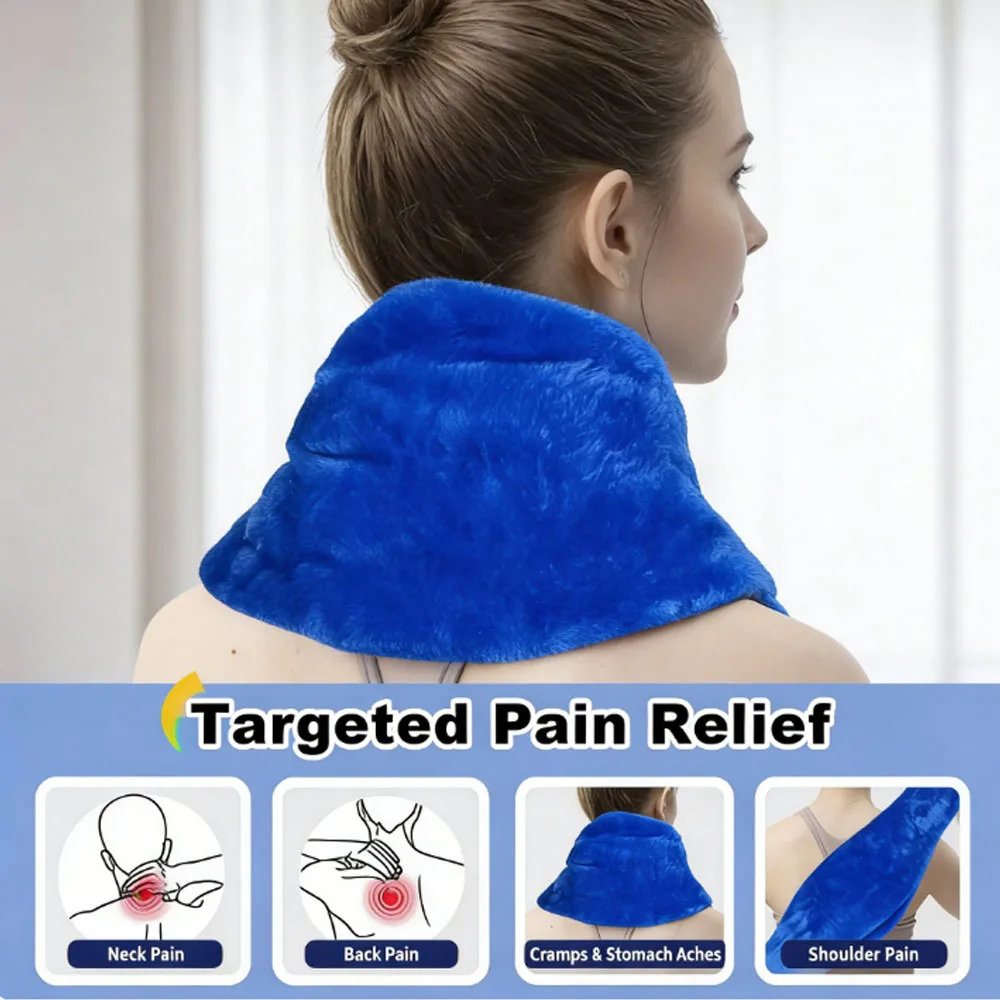 

Пакет геля для шеи, горячий и холодный лед, громкая связь, нижняя часть спины, облегчение боли в плечах при судорогах шеи Холодный компресс Спортивные травмы