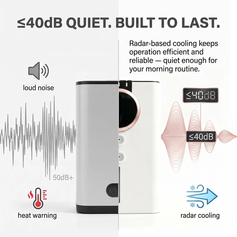 Home Use Hho Molecular Hydrogen And Oxygen Therapy 300ml 600ml H2 Inhaler Brown Gas Hydrogen Inhalation Machine Water Generator