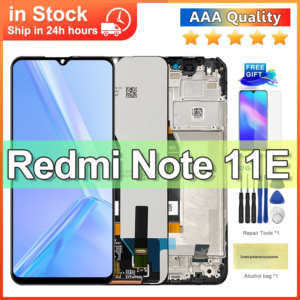6.58 لشاشة LCD لجهاز Xiaomi Redmi Note 11E: تقييم ونصائح للاستخدام