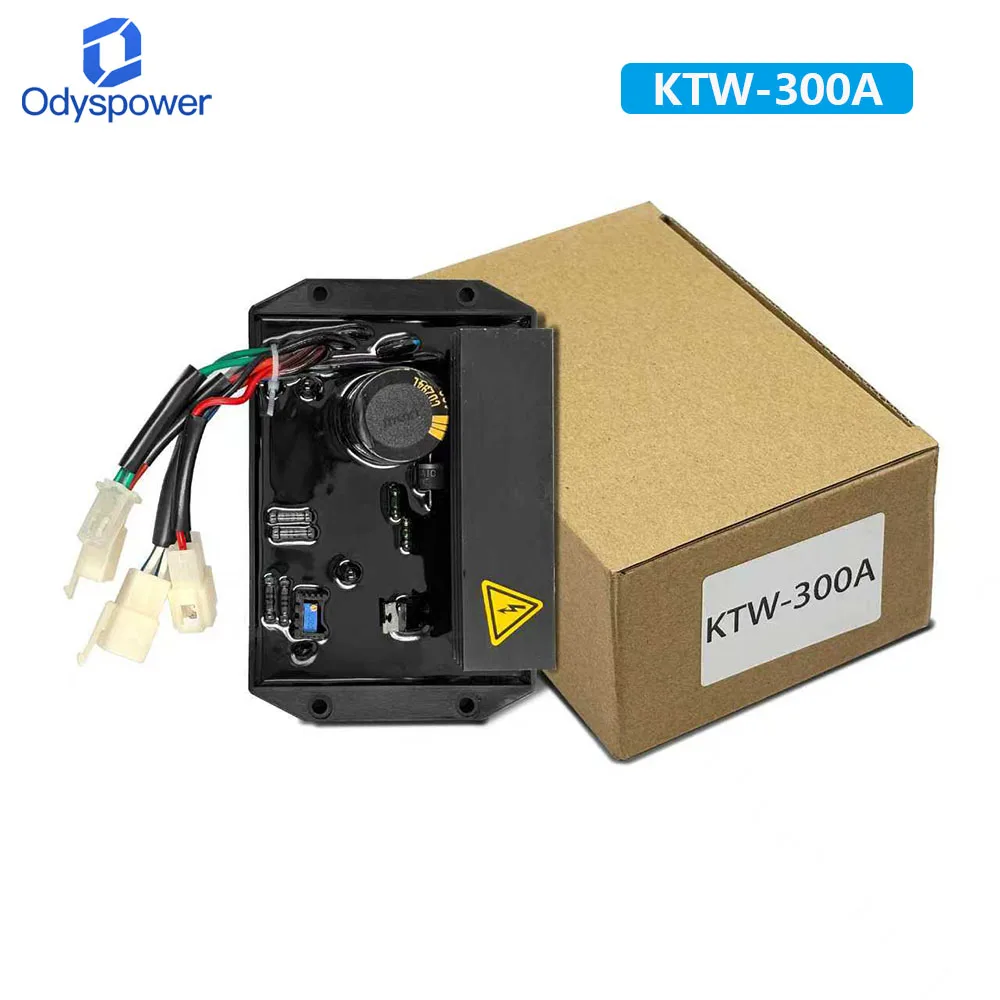 

Стабилизатор напряжения сварочного генератора 10 кВт AVR KTW-300A, регулятор напряжения, детали генератора, 10 проводов