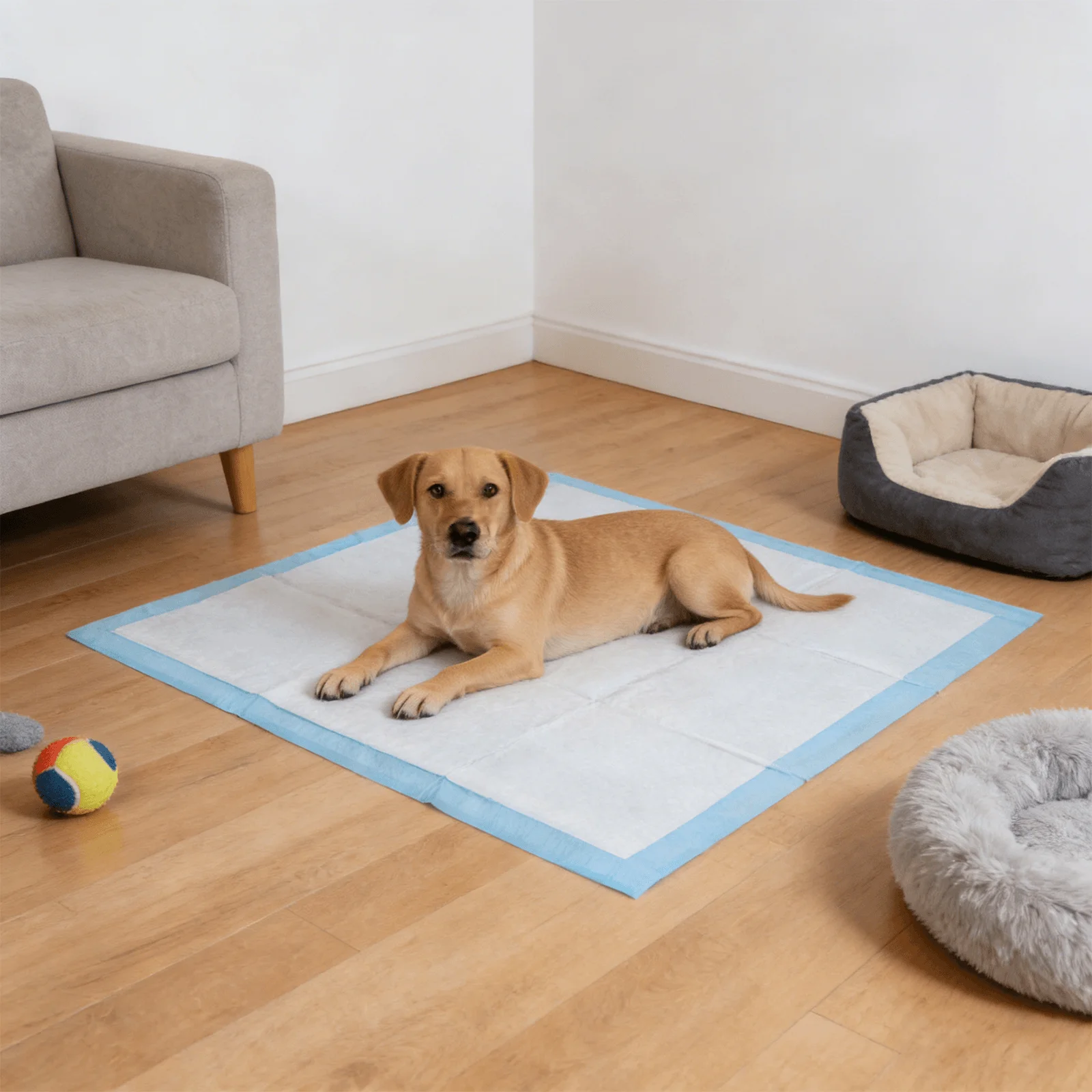 Tapis d'entraînement pour chiens XL 80x90 cm, 20 pièces, tapis pour chiots très absorbants, tapis jetables pour chiens avec fond anti-fuite, tapis pour chiots, toilettes pour chiens, chiots, seniors et incontinence