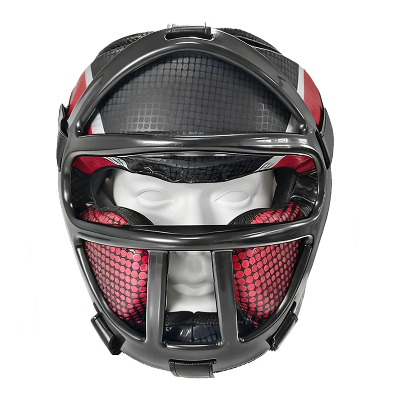 Boxing Helmet Kickboxing Karate Muay Thai Headger MMA Head Guard with Cheek Protection Sanda Training Equipment Adults Kids