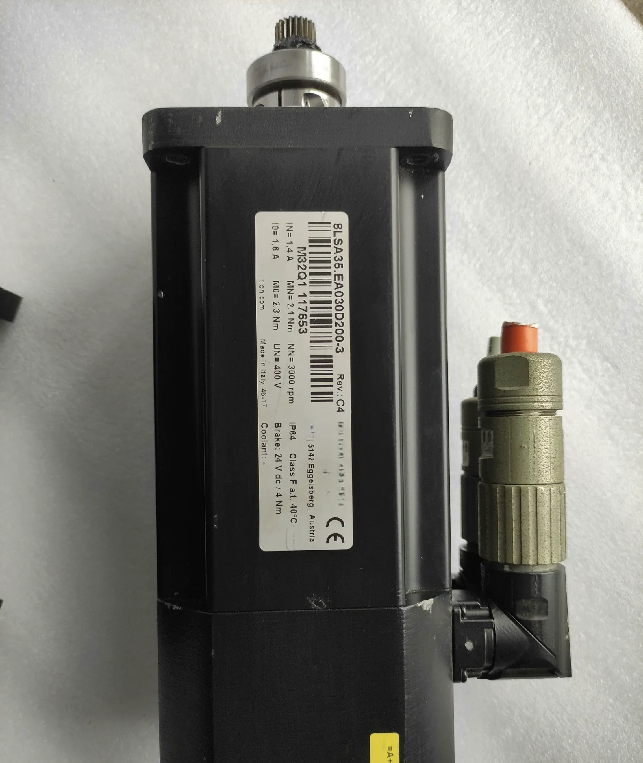 

8LSA35.EA030D200-3 Used in good condition servo motor