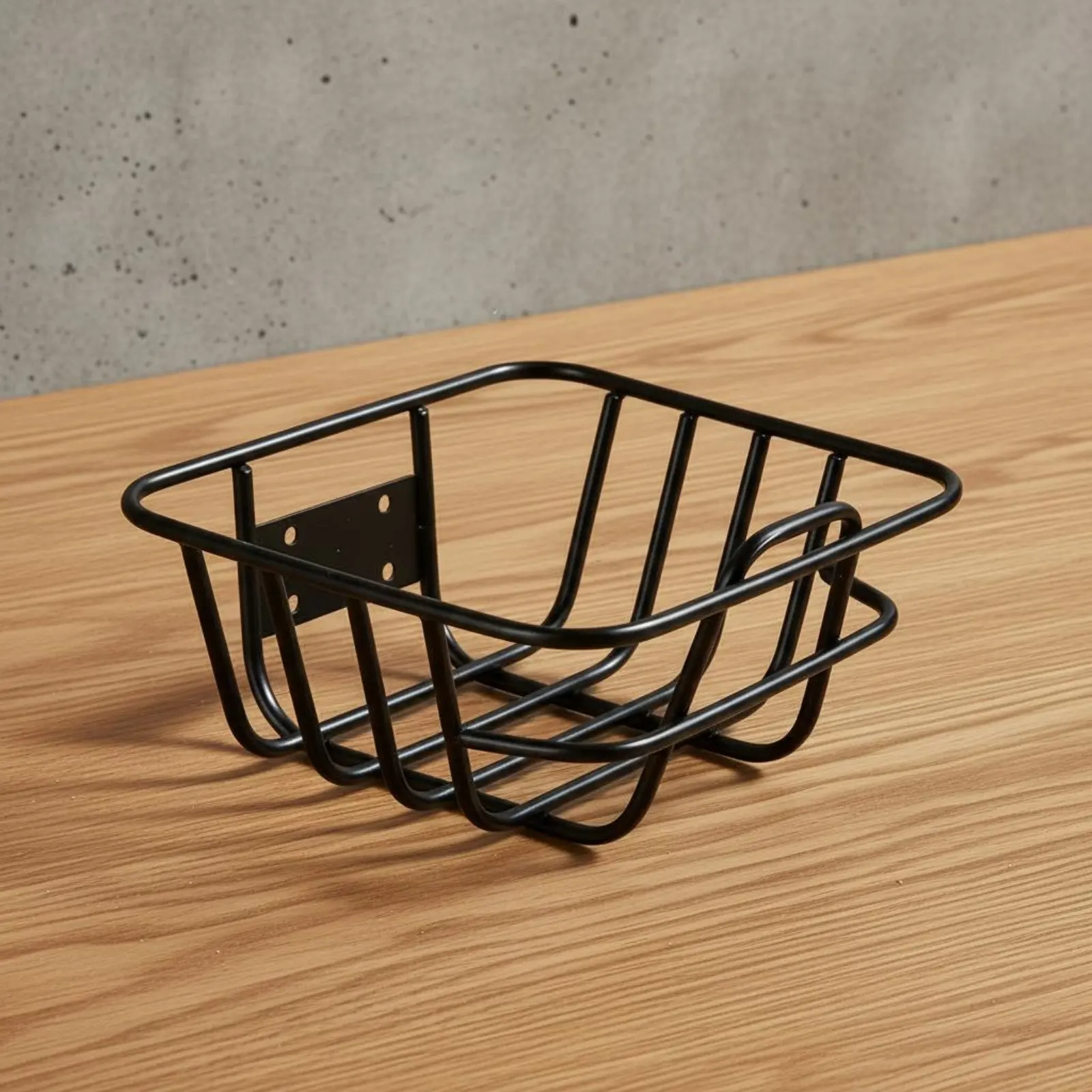 Metal Wire Bike Basket Easy to Install Front Bike Basket Large Capacity for Students, Shopping, Commuting, School