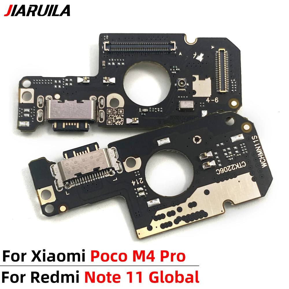 

20 Pcs USB Charging Port Connector Dock Charging Ribbon Flex Cable For Redmi Note 11S 11 Global / For Xiaomi Poco M4 Pro 4G