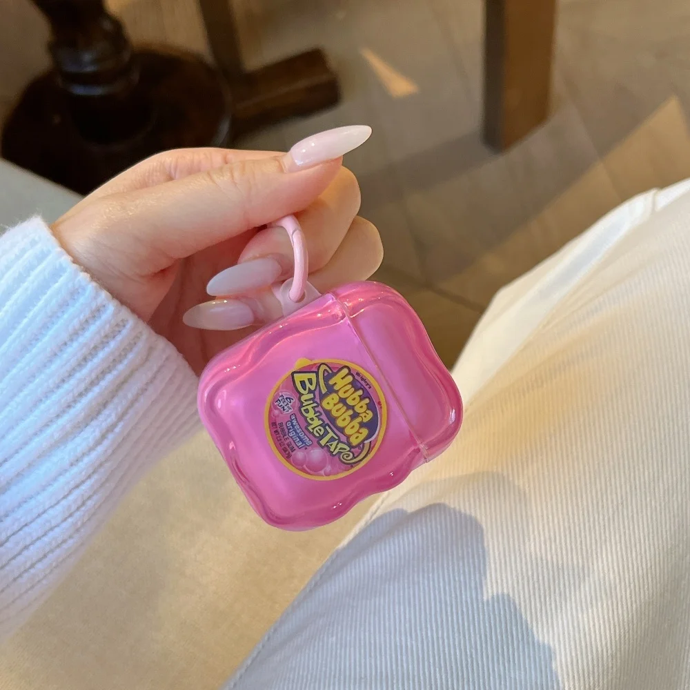 Funda protectora para auriculares con cinta métrica y goma creativa de nicho de moda, adecuada para AirPods 4/3/2Pro/2/3, nueva funda protectora