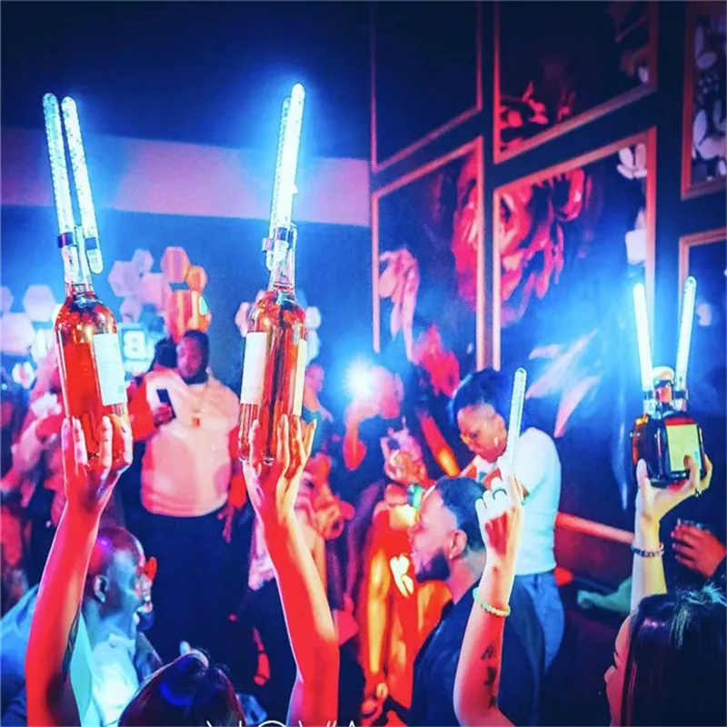 30 piezas de chispas LED para discoteca.