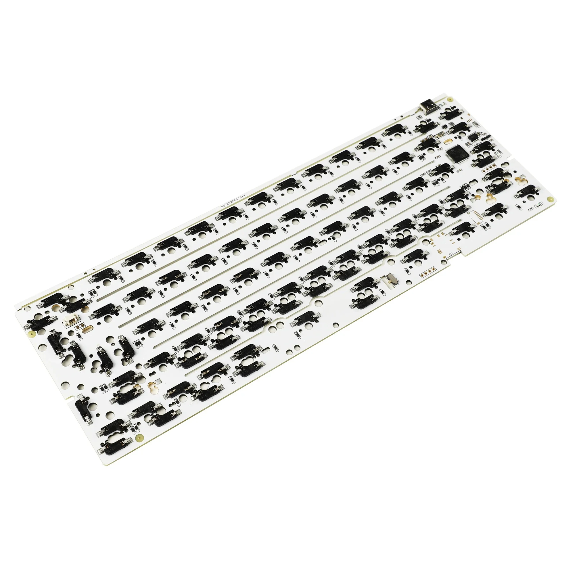 W pełni programowalne 60 PCB DK61 64 GH60 ISO ANSI za pośrednictwem fiolki przewodowej Hot Swap Kailh gniazdo — zdjęcie produktu 7
