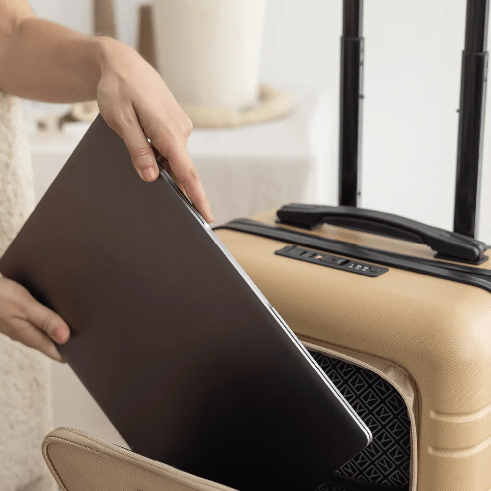 NUMADA - Maletas de Viaje Cabina (56x37x23,5cm) UpFly T21 con Bolsillo Portátil de 15\