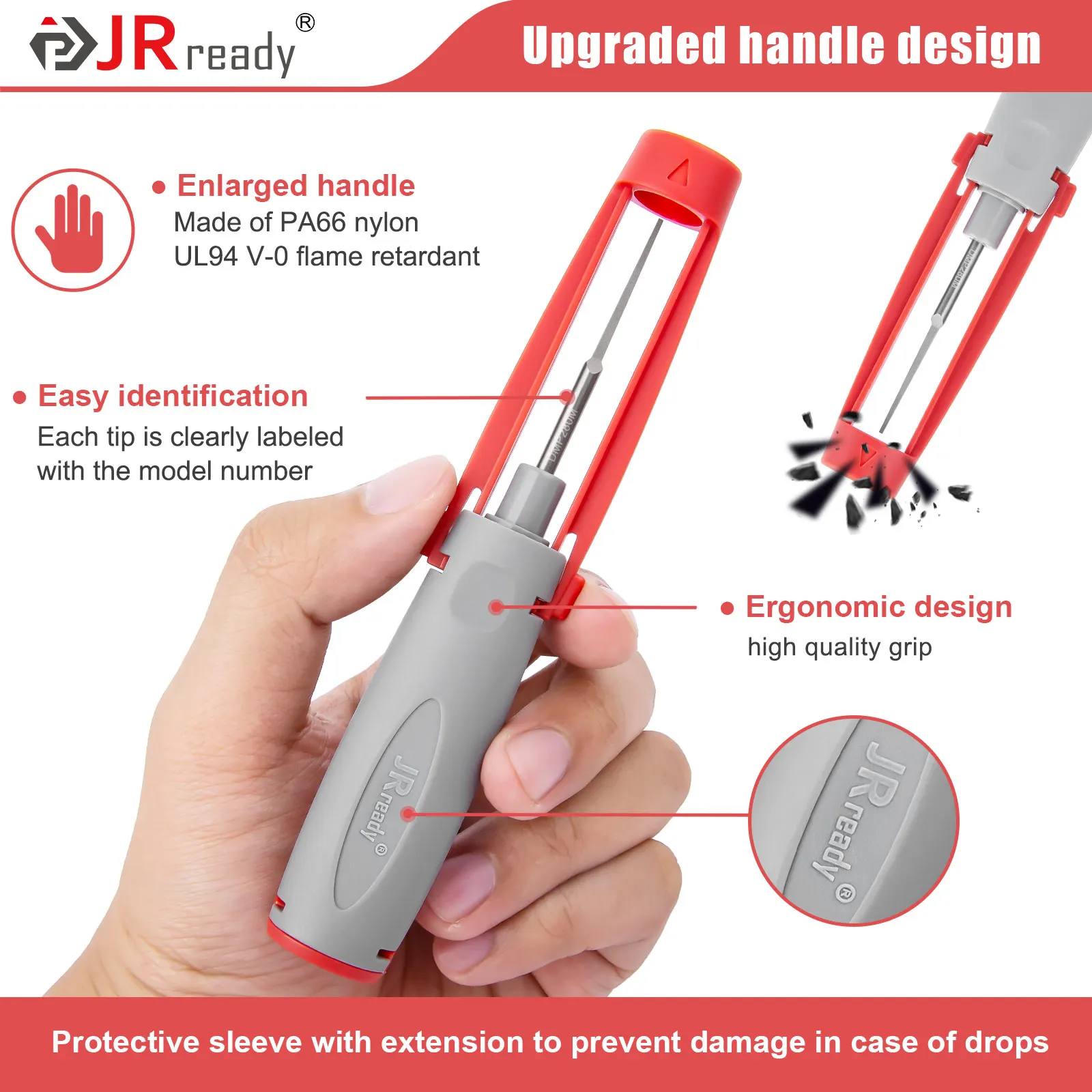 JRready JRconDRK-DMP280M Extraction Tool For Delphi Metri-Pack 150/280/630 And Other Small Single Spring Terminals