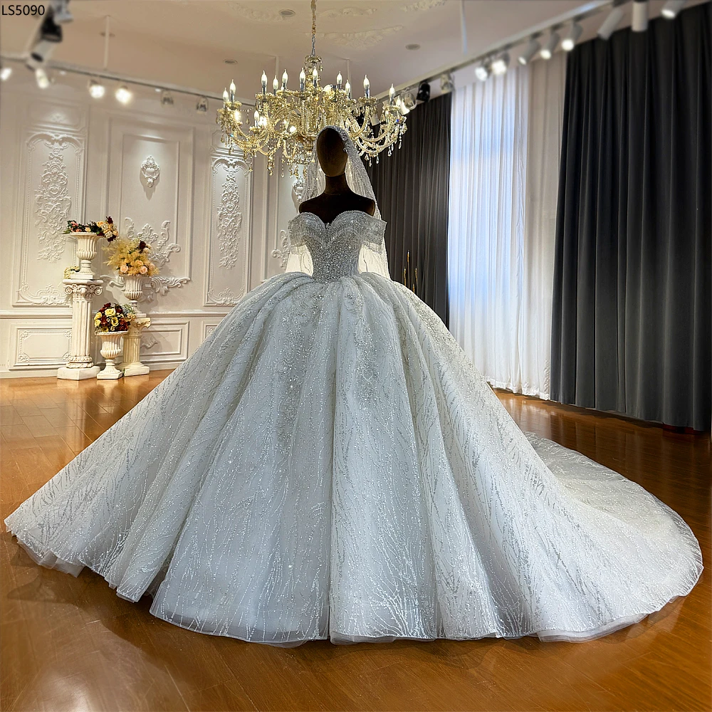 Maßgeschneiderte NS 5090 Amanda Novias schulterfreie Brautkleider 2026