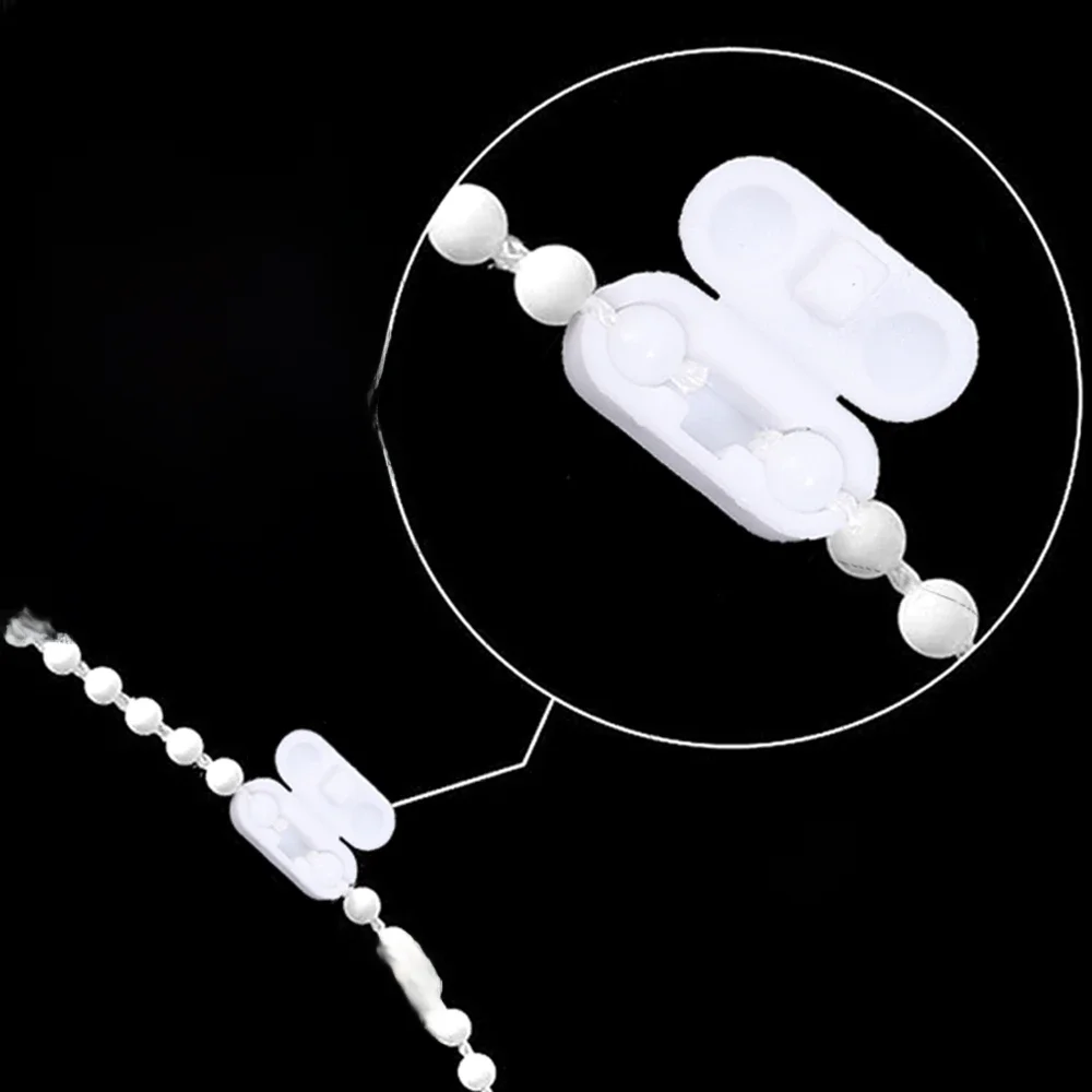 Connecteur de cordon de traction pour stores roulants, 50/20/5 pièces, connecteur de chaîne de rideau, rideau romain, chaîne perlée, connexion de cordon, accessoire de décoration