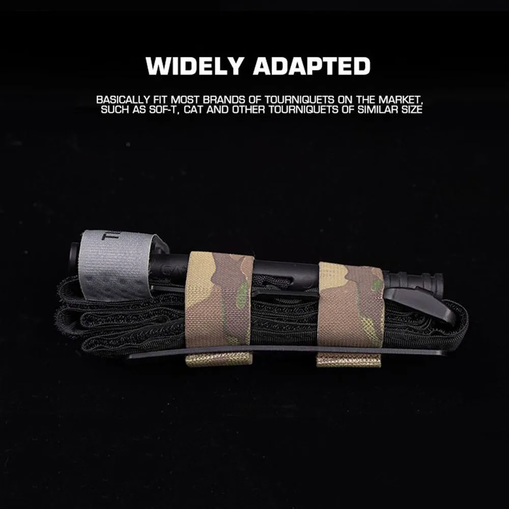 حامل عاصبة تكتيكي حامل مولي قفل الطوارئ IFAK مجموعة أدوات طبية منظمة لحقيبة الاحتفاظ SOF-T/C-A-T TQ #3