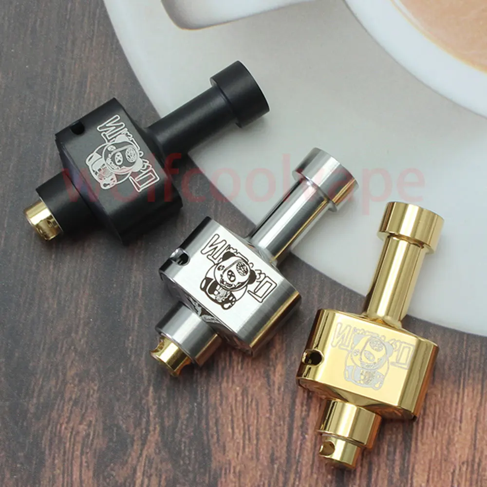 Wolfcoolvape 1:1 Wick'd Remix'd Style RBA Bridge for Billet / BB / Boro Tank Pattern B 1.2/2/2.5/3/3.5/4/4.5mm