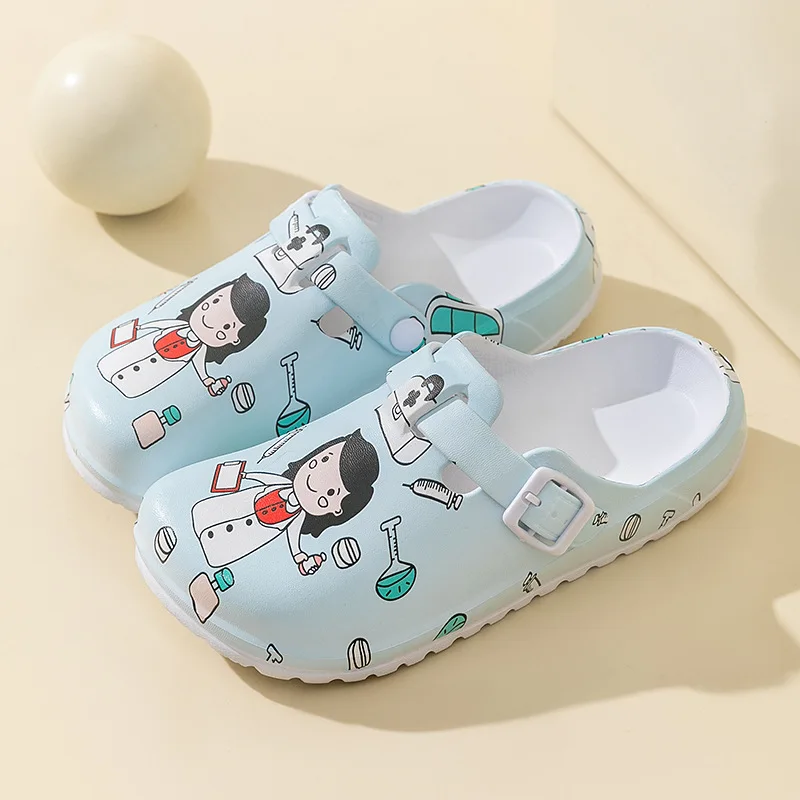 Professional Medical Clogs Anti Slip Dentist Slippers EVA Surgeon Scrub Clogs Step-in Nurse Clogs Operating Room Shoes YC-03