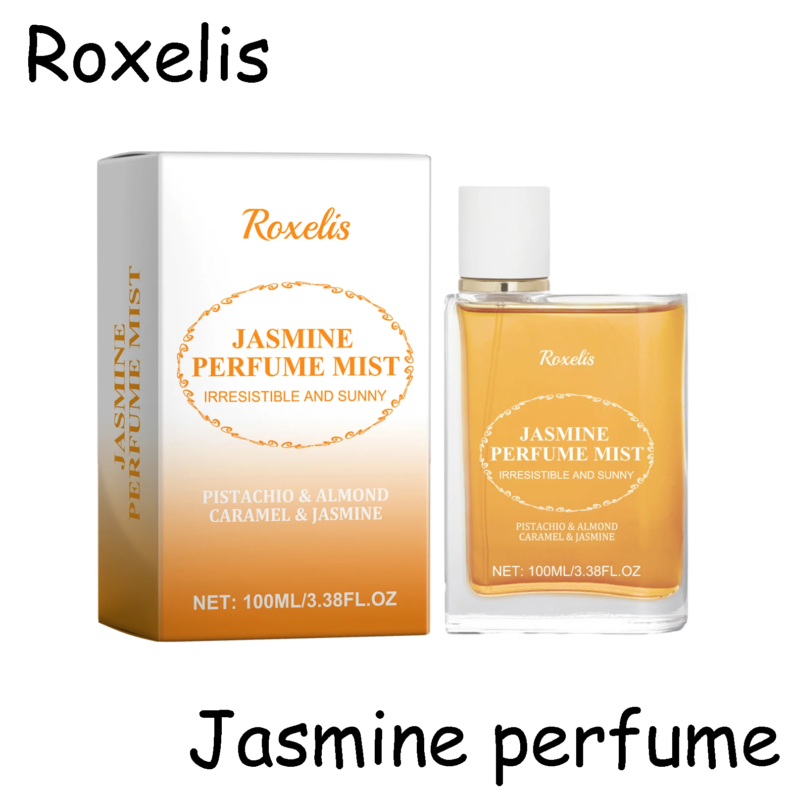 

Roxelis Жасминовый парфюмерный туман, стойкие очаровательные феромоны, натуральный свежий аромат, парфюмерная вода для удаления запаха тела, женские духи