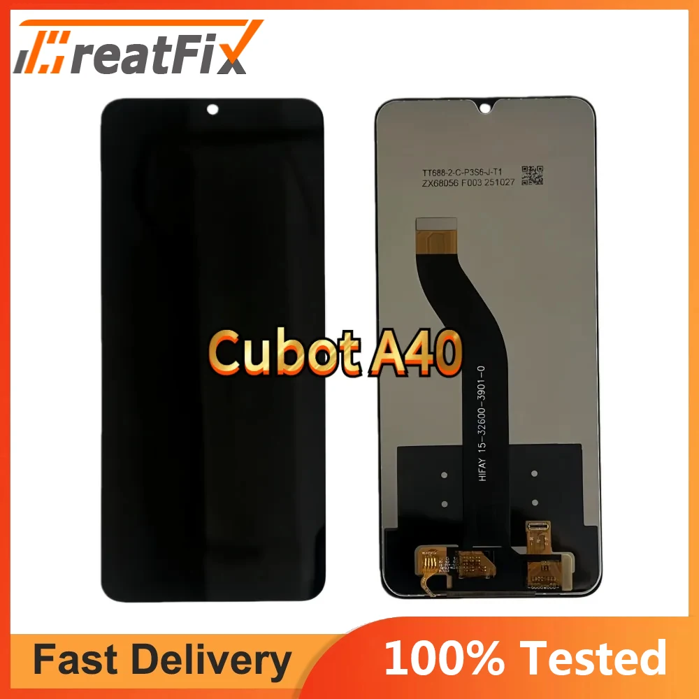 For Cubot A40 With Frame LCD Display + Touch Screen Assembly Replacement Tested Well For Cubot A40 LCD With Frame LCD + Tool