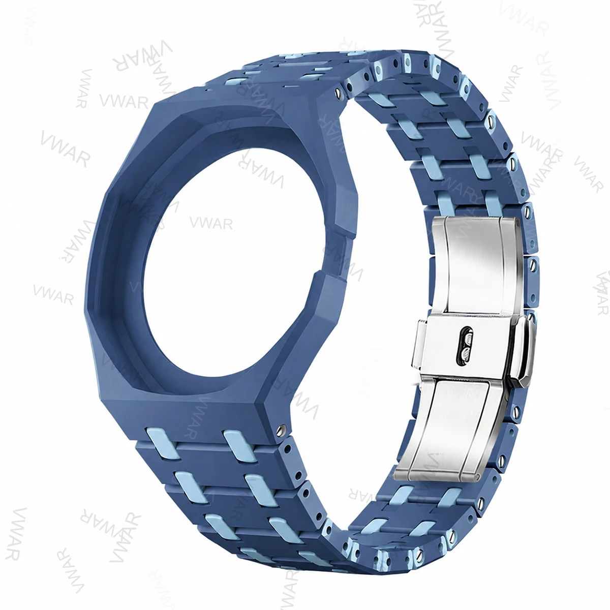 Ceramic Modification Kit for Swatch X AP Royal POP Biomaterials Watch Case + bioceramic Strap Pocket Changer To Wristwatch