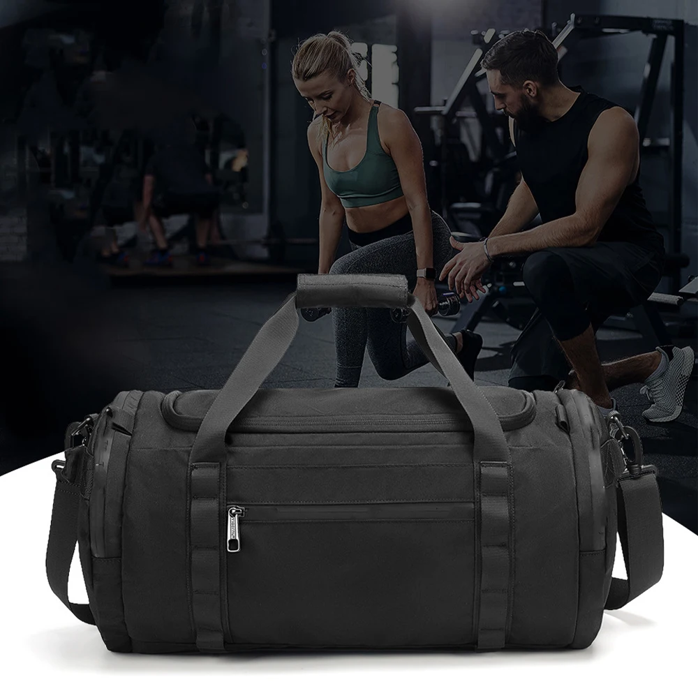 

Tactical Fitness Sports Bag Pouch Large Capacity Hand-Held Shoulder Messenger Packet Travel Luggage Backpack for Mountaineering