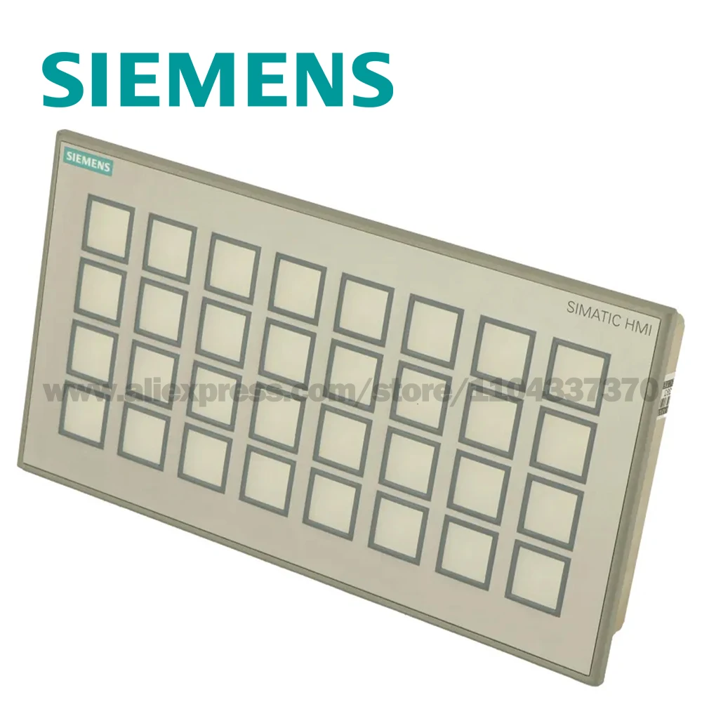 SIEMENS SIMATIC HMI KP32F 32 مفتاحًا قصيرًا مع مصابيح LED متعددة الألوان، واجهات PROFINET مع PROFIsafe 6AV3688-3EH47-0AX0