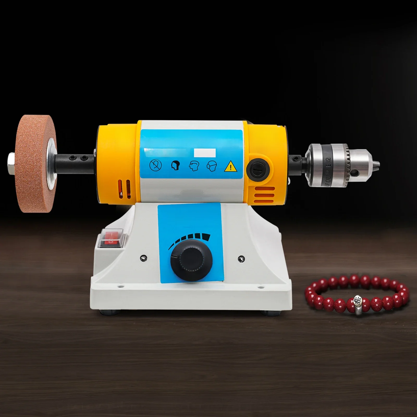 Multifunktions-Tisch polierer Schleifer Bank puffer Polier maschine 220V Schmuck polierer für