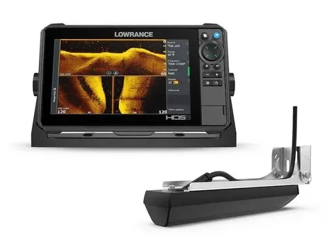 مبيعات جديدة Lowrance HDS-9 Fish Finder، مكتشف الأسماك المباشر الجديد 3 في 1 للتصوير النشط