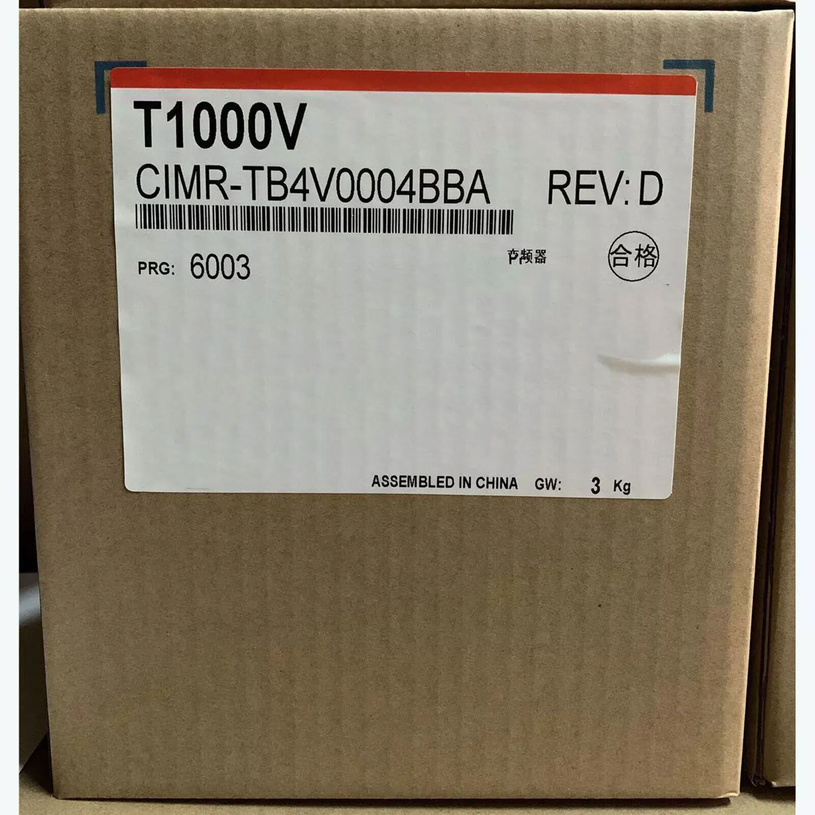 العلامة التجارية الجديدة CIMR-TB4V0004BBA CIMR-TB4V0005BBA CIMR-TB4V0007BBA CIMR-TB4V0009BBA CIMR-TB4V0011BBA ضمان لمدة سنة واحدة