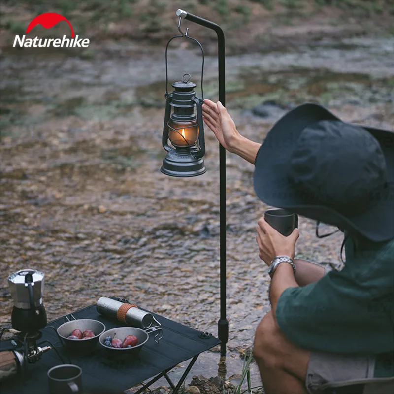 

Naturehike Outdoor Aluminum Folding Lamp Stand Portable Detachable Fishing Camping Hiking Lamp Rack Light Holder Outdoor Supplie