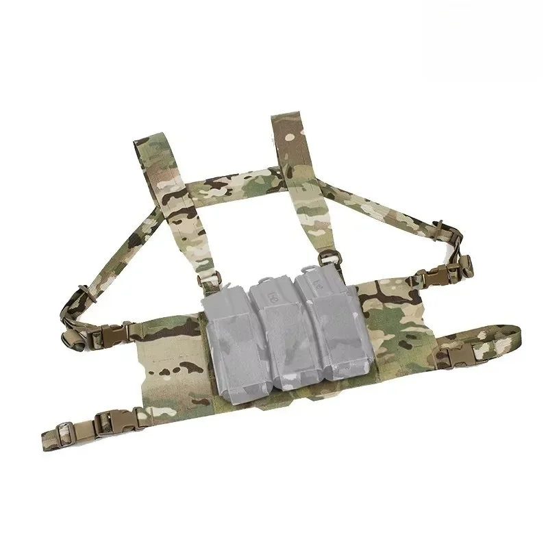PEW TACTICAL FERRO STYLE Chesty Rig Breed harnas Jachtvest Borsthangend tactisch vest