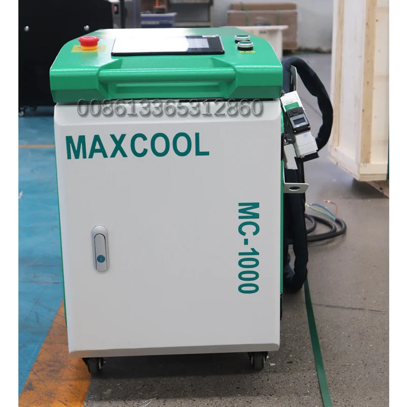 Maxcool Portable Fiber Laser Cleaner 1000w 2000w Laser Cleaning Machines with High Accuracy