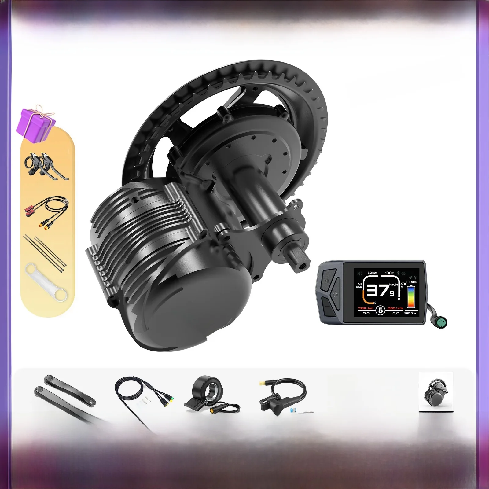 AliExpress varstrom Electric Bicycle Mid Motor Kit Tongsheng TSDZ8 48V750W TSDZ2B 500W 250W Mid Drive Torque Sensor E-bike Conversion Kit，BB 68-73M