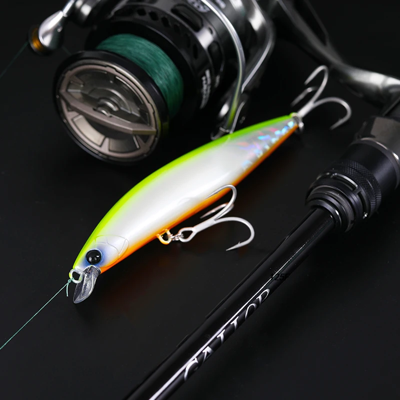 TSURINOYA STINGER 125F Inshore Fishing Floating Minnow Fishing Lure 125mm 25g High Strength Power Fishing Saltwater Hard Bait