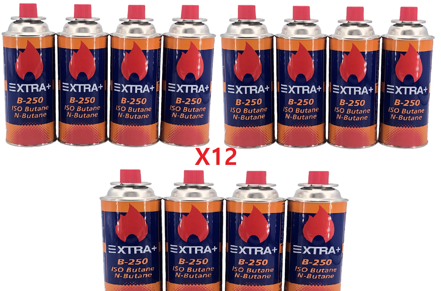 12 Pack Gas Cartridges Extra Bug Burner Burner Burner Burner Burner Bug 227 (12)