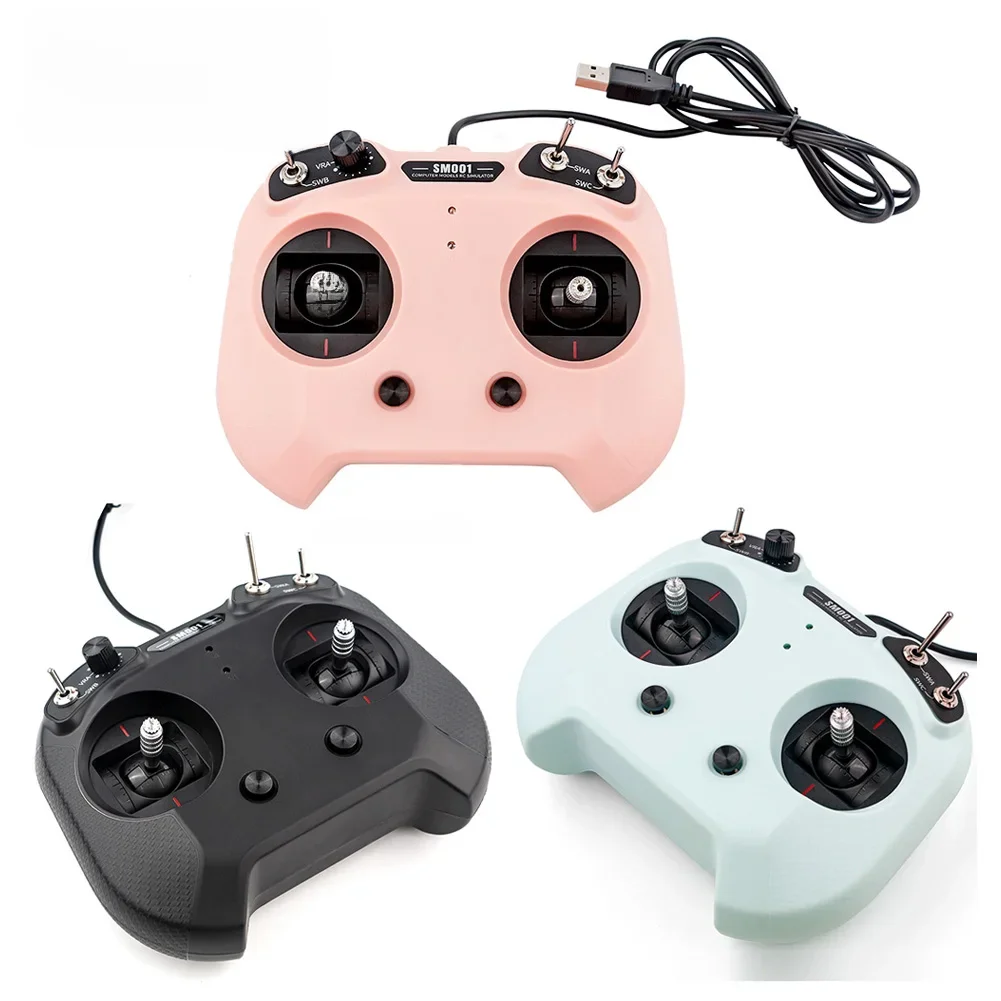 Flysky SM001 6/8CH RC simulateur Support FMS G3/G3.5/G4/G5/G6/G7 5.0 XTR VRC pour hélicoptères planeurs à voilure fixe Drones FPV