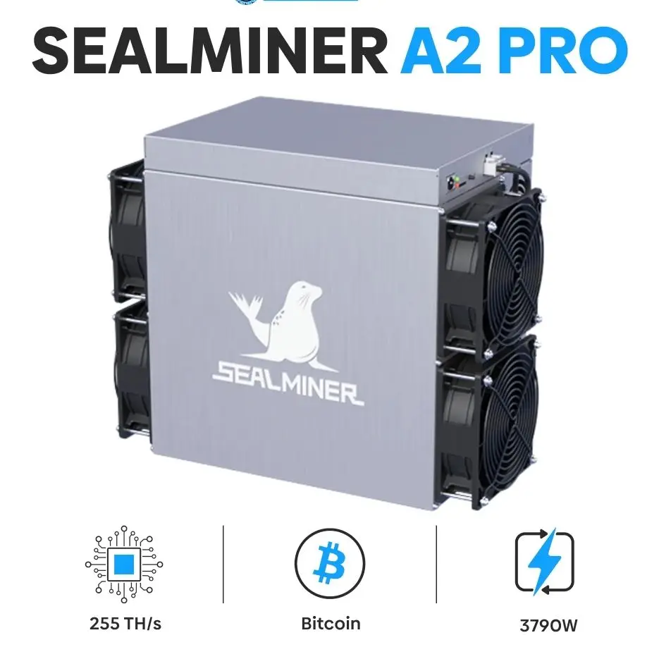 

TT BUY NOW Bitdeer Sealminer A2 Pro 255TH Bitcoin SHA256