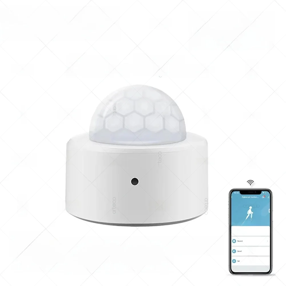 Zigbee Human Motion Sensor Smart Home Mini PIR Motion Sensor Detektor podczerwieni Security Smart Life współpracuje z Alexa Gateway Z2M — zdjęcie 2
