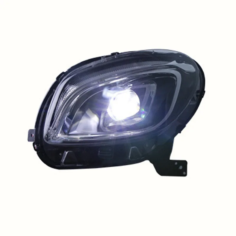 Car Headlight Startup Animation LED Daytime Running Lights For Mercedes Benz Smart Front Lamp Lighting Assembly Turn SIgnal