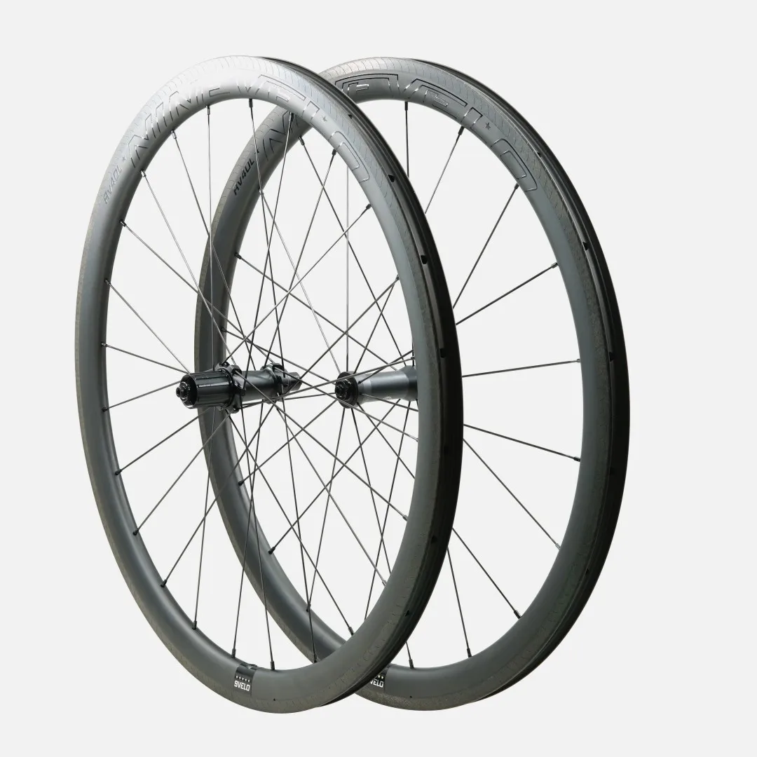 

9VELO RV40L Popular Performance Carbon Road bicycle Wheels 9VELO Tubeless Wheelset 20H/24H Rim Brake RV Series Straight pull