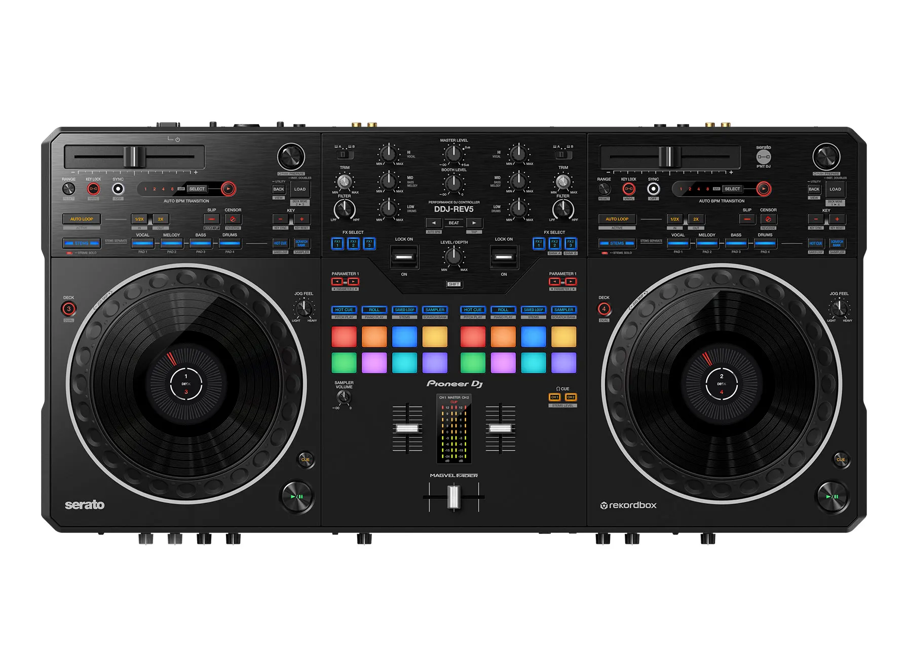 

NEWLY NEW Pioneer DJ DDJ-REV5 4-deck DJ Controller with Stem Separation