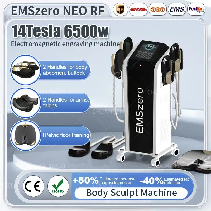 

Electromagnetic 6500W 14 Tesla Emszero Weight Loss Shaping Machine RF Pelvic Stimulation